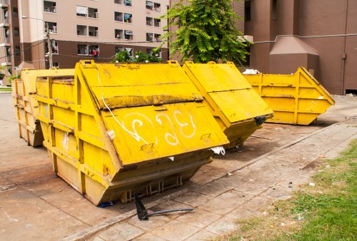 Clean streets of Soho with professional waste removal service